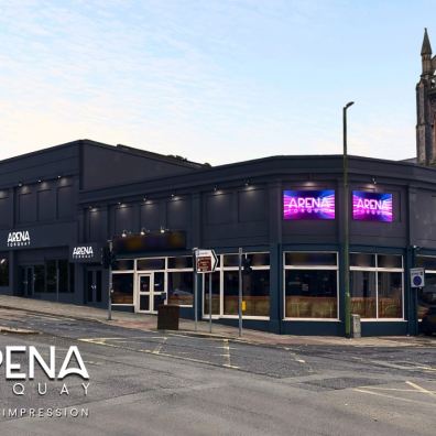 Artist's Impression of new venue in Torquay