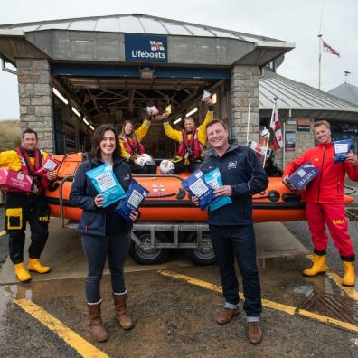 Plymouth-based Burts Snacks teams up with the RNLI as the South West braces itself for busy holiday 