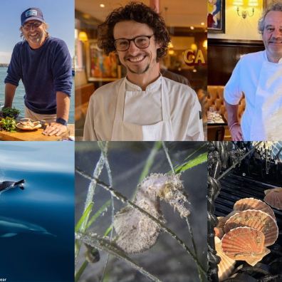 Chefs Mitch Tonks, Ben Tonks, Mark Hix and DEF projects