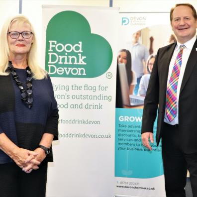 Photo of Food Drink Devon joining forces with Devon & Plymouth Chamber of Commerce