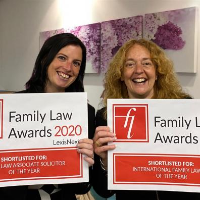 Two solicitors with certificates