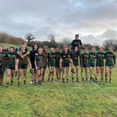 girls playing rugby