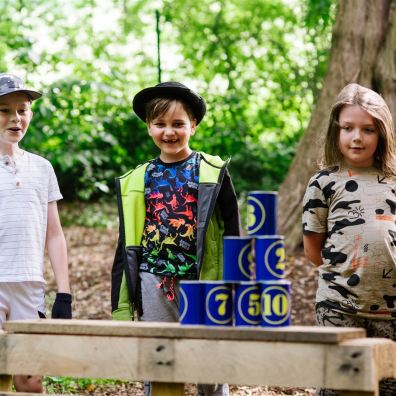 Children in The Outdoors School