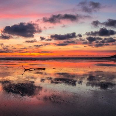 A Devon sunset