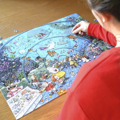 Putting together the pieces of All Jigsaw Puzzles' Chaos Aquarium 