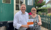 Moorland Fuels' Cosy Heating Club Winner and Commercial Sales Account Manager