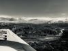 Plane on a rescue mission in Patagonia