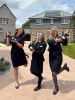 Bloor Homes' sales team celebrating the showhome launch at the Treledan development